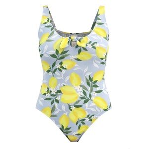 Time and Tru Bathing Suite Size L (12-14) Pale Blue